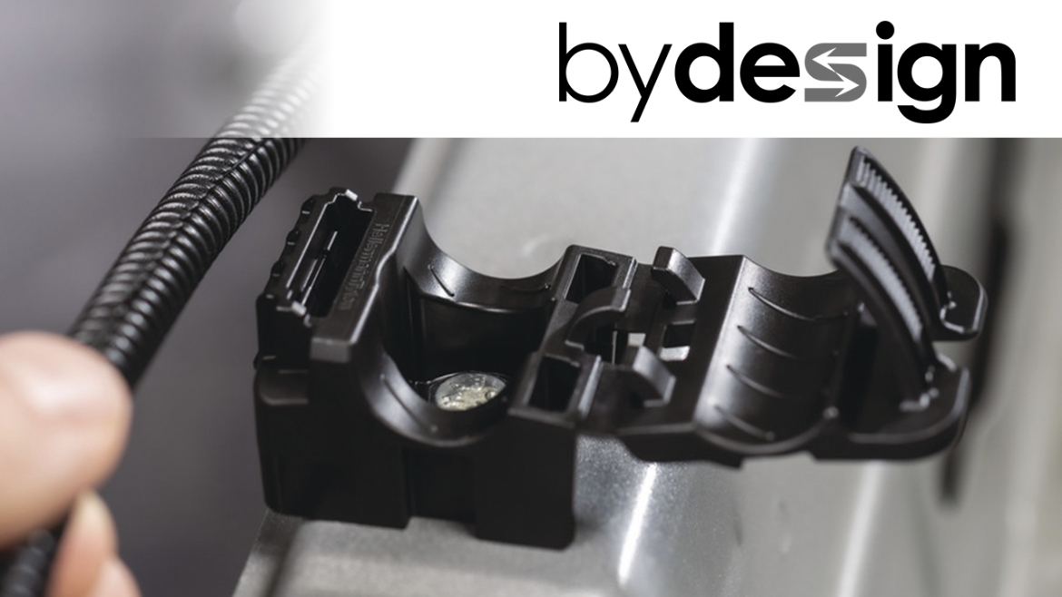 Bild: Center Mount Ratchet Clamps ermöglichen eine schnelle und vielseitige Installation von Leitungen, Schläuchen und Kabeln