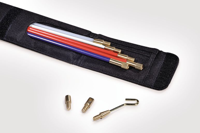 Kabeleinziehhilfe für die Werkzeugtasche