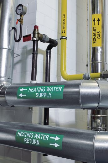 Helatag Lagerkennzeichnungsetiketten für Thermotransferbedruckung