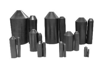 Endkappen in verschiedenen Größen