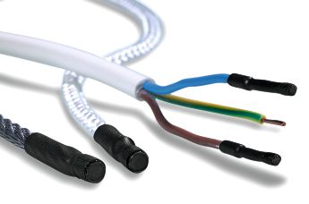 Endkappen auf dünnen Drähten zum Schutz vor Stumpfspleißen