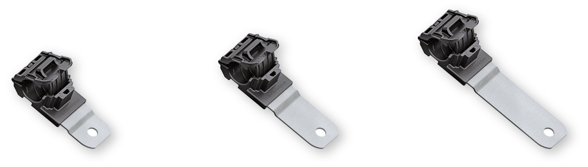 Die Ratchet P-Clamp in kurz, mittellang und lang