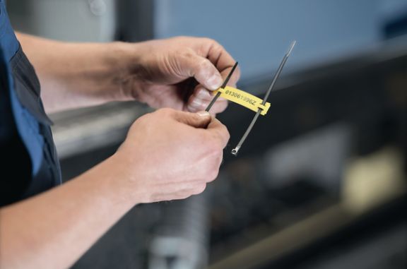 Kabelmarkierer halogenfrei, begrenzte Brandgefahr